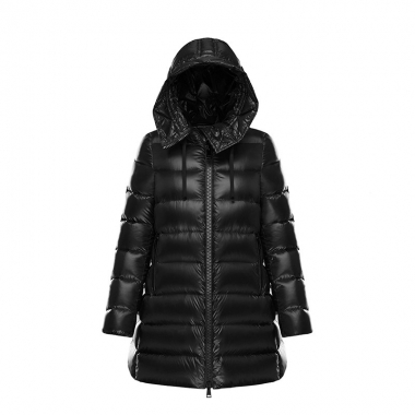 Women's Long sleeve winter Nylon Puffer Coat FO19-0264