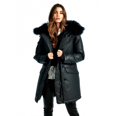 Women's Long sleeve winter down parka FO20-0081