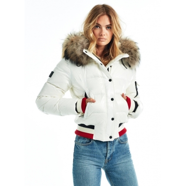 Women's Long sleeve winter bomber down jacket FO20-0069