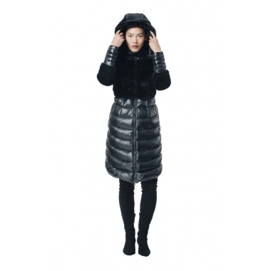 Women's Long sleeve winter down coat FO20-0115