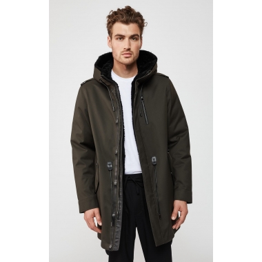Men's Long sleeve winter down parka FO20-0129