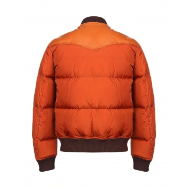 Men's Long sleeve winter bomber down jacket FO20-0203