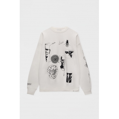 Men's Long sleeve Coloured Round Neck Sweatshirts FO22-H036